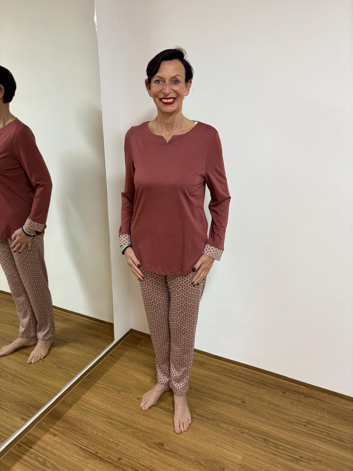 Loungewear-set met patroon - Vera Meyer