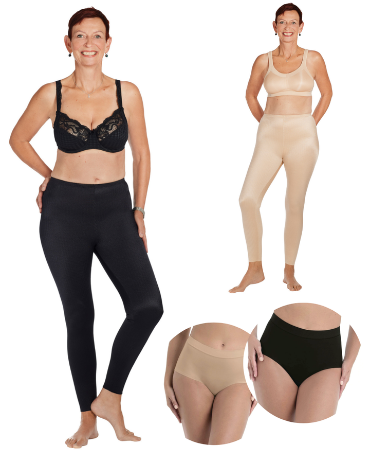 Wonder Leggings Zwart en zachte stretch tailleslip