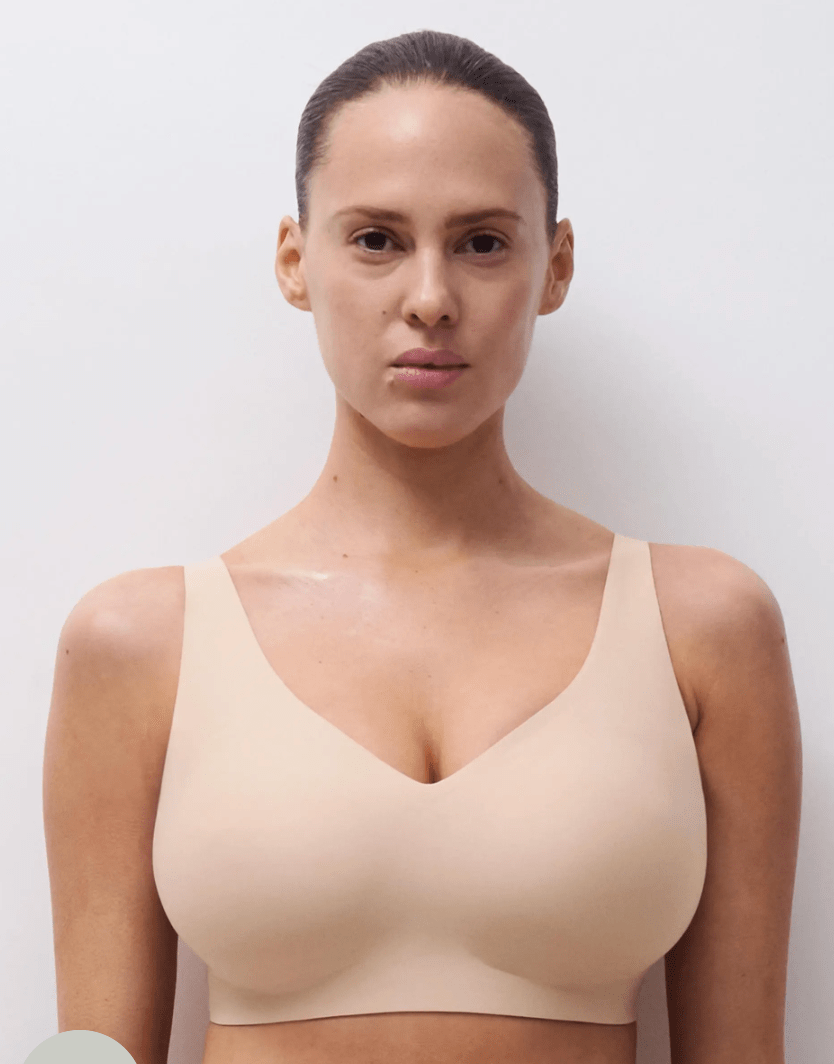 Zachte stretch power bustier goudbeige - Vera Meyer