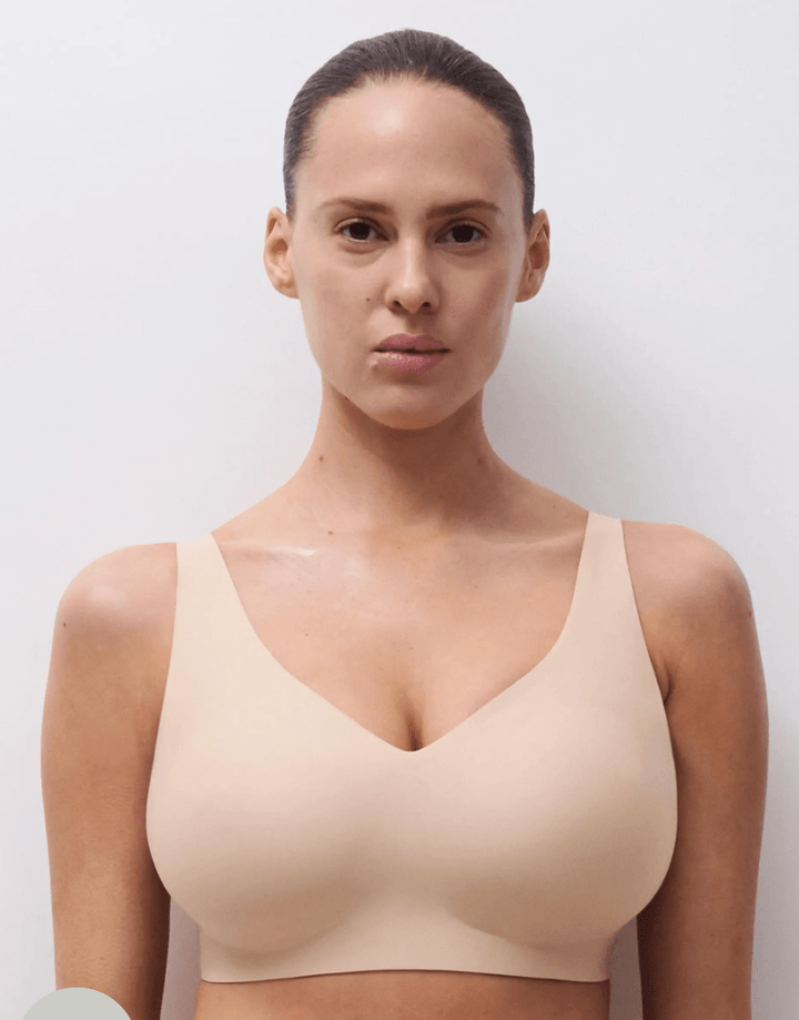 Zachte stretch power bustier goudbeige - Vera Meyer