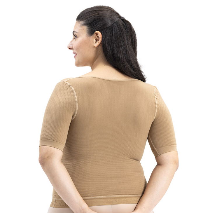 2e keuze Zilveren Golvende Compressietop