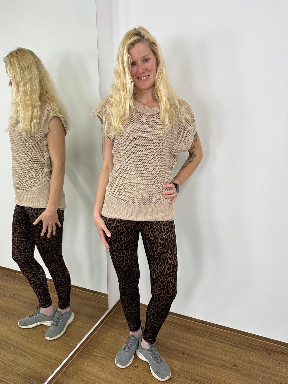 Lymph O Fit Wunderhose mit Yogabund im neuen Leo Look - Vera Meyer