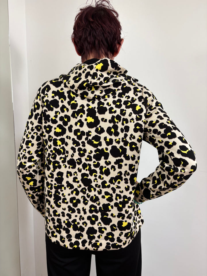 Sweatshirt met luipaardprint - Vera Meyer