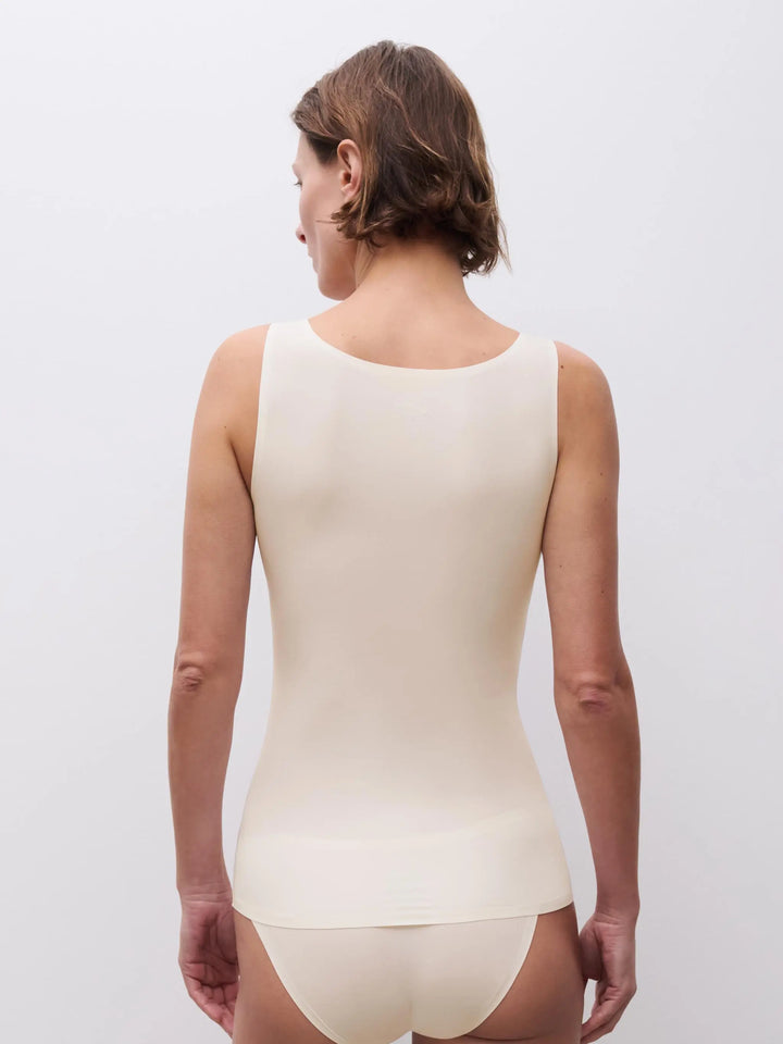 Zachte stretch top Ivoor - Vera Meyer