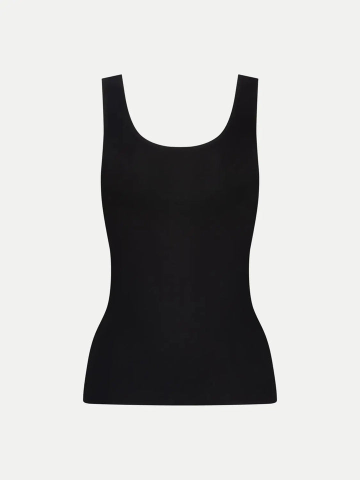 Zachte stretch top zwart - Vera Meyer