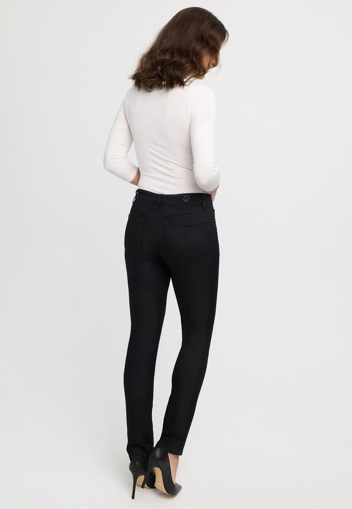 Wunderjeans Regular Zwart - Vera Meyer