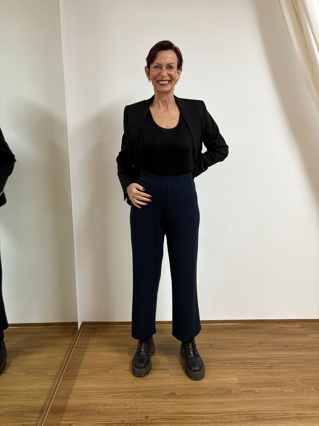 Culotte broek Blauw Maat 46 - Vera Meyer