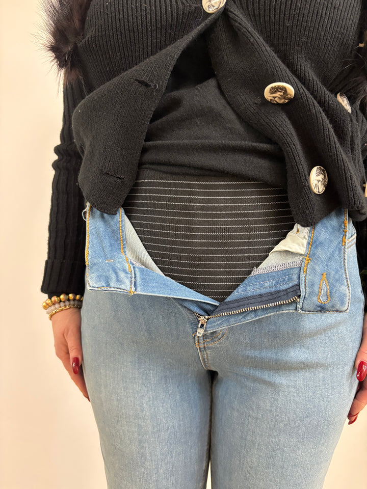 Innovatieve Bauchi Weg Jeans, maten 36 tot 54, lichte wassing - Vera Meyer