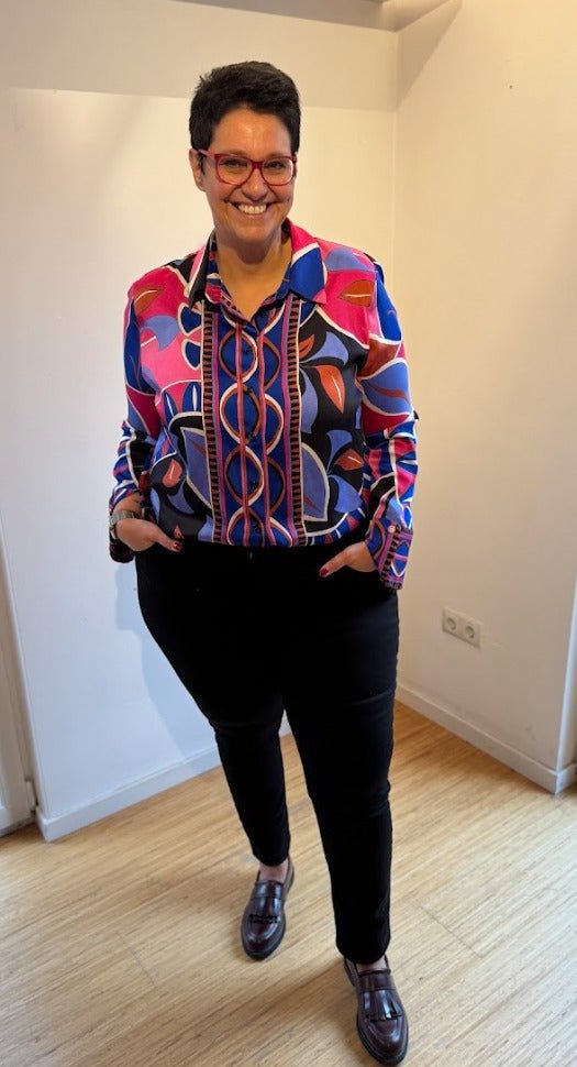 Wunderjeans Hoge Taille Koolraapzwart Maat 36 - 52 - Vera Meyer