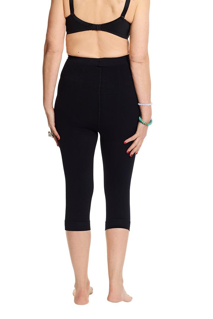 Zilveren Golf Compressie Capri Curvy Klasse 1 - Vera Meyer