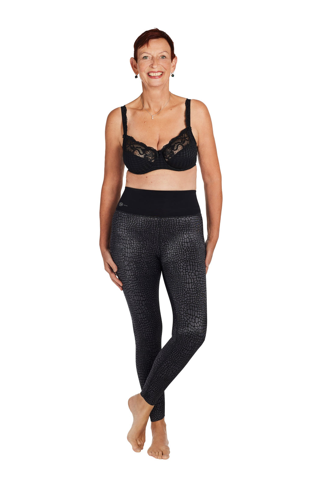 Lymph O Fit Wonder Leggings Croco Vera Maat 38