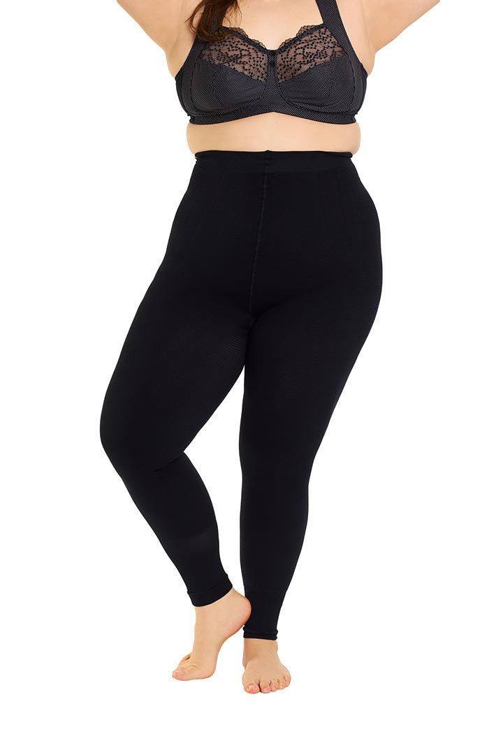 Silber Welle Compressieleggings Curvy 55 - 150KG Gewichtsklasse 1 - Vera Meyer