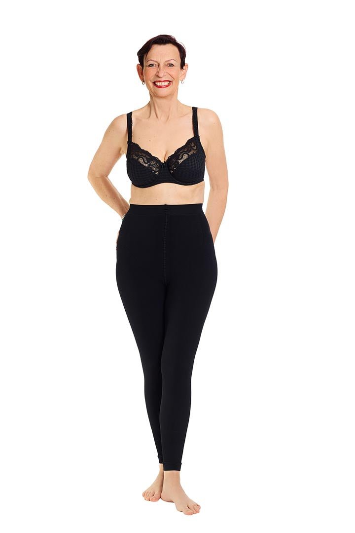 Silber Welle Compressieleggings Curvy 55 - 150KG Gewichtsklasse 1 - Vera Meyer