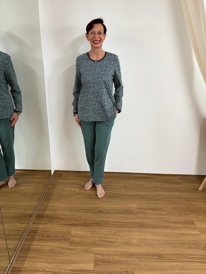 Loungewear bovenstuk met stippen - Vera Meyer